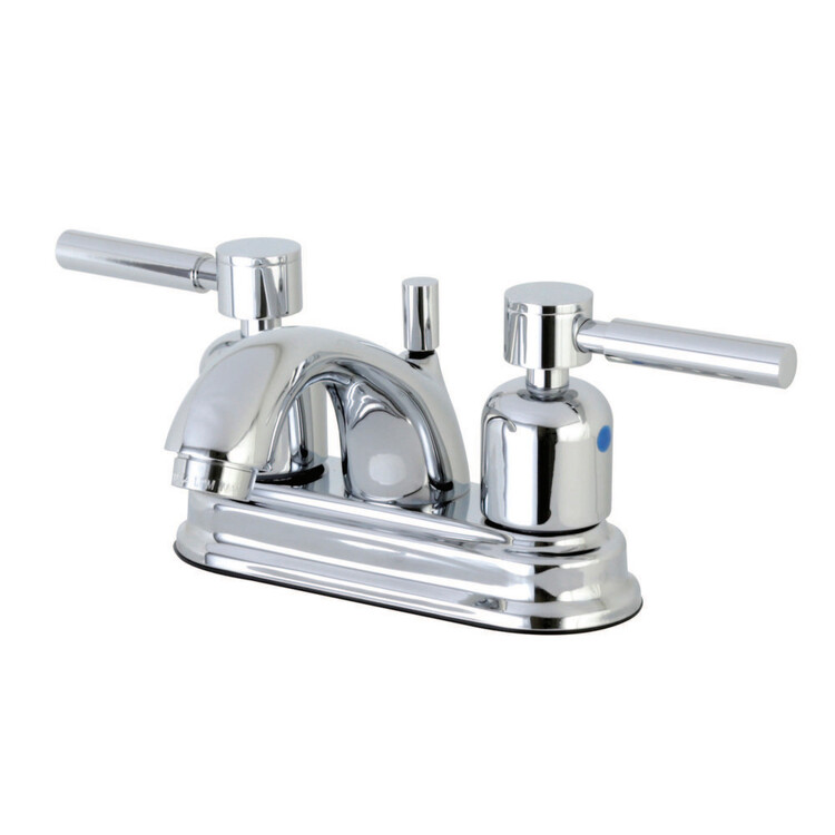 Kingston Brass FB2601DL 4-Inch Centerset Lavatory Faucet, Polished Chrome image - 1