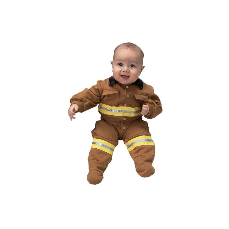 Aeromax Baby Firefighter Costume - Soft & Cozy Infant Outfit image - 1