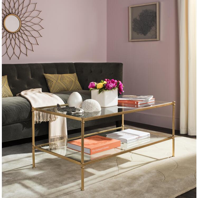 Aslan Glass Coffee Table - Thumbnail 5