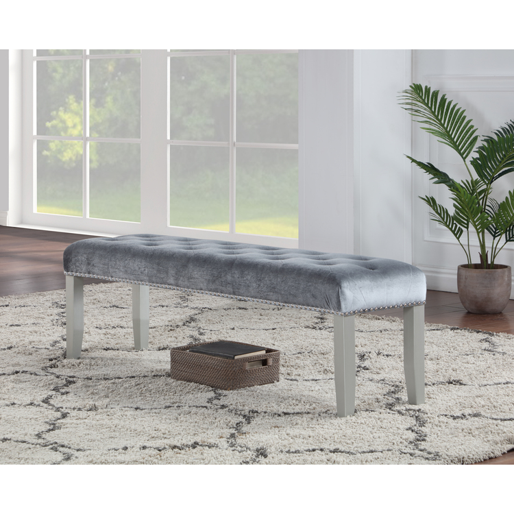 Glory Furniture Geneva Mirror Bench