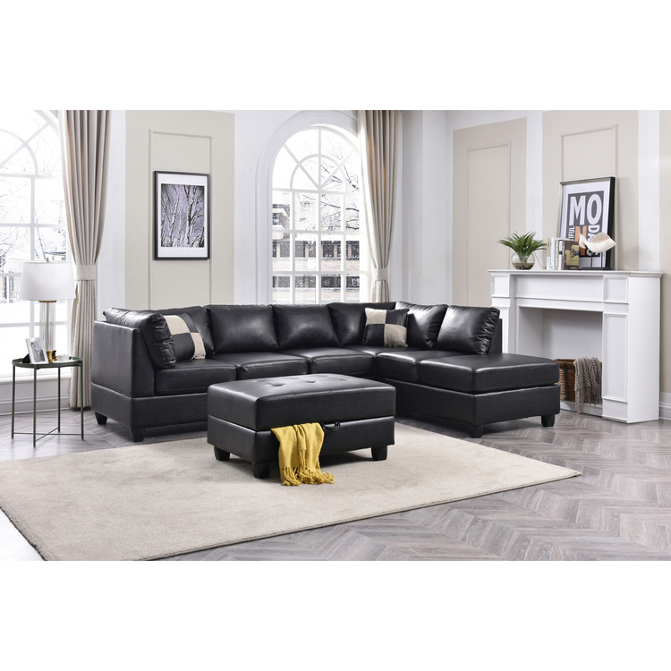 Glory Furniture Modern Sectional Sofa - Comfortable & Stylish Seating image - 1