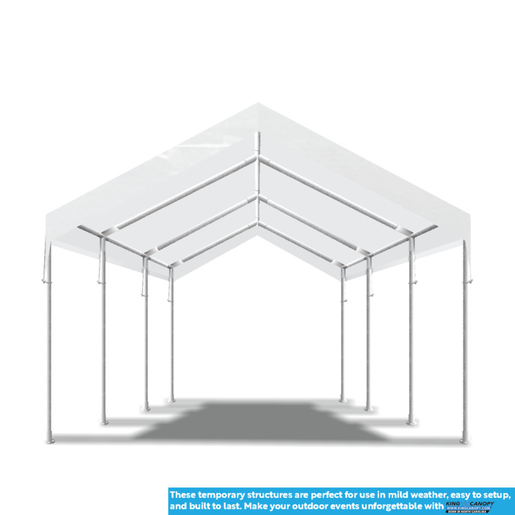 King Canopy Hercules Carport - Durable Steel Frame image - 1