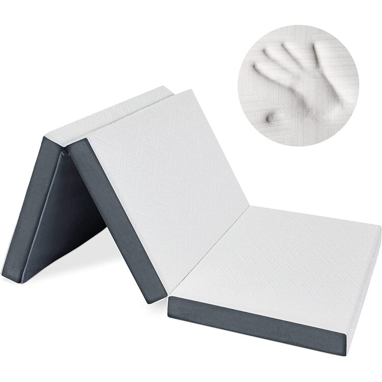 Heyward 4? Trifold Mattress, Machine Washable Memory Foam Mattress image - 1