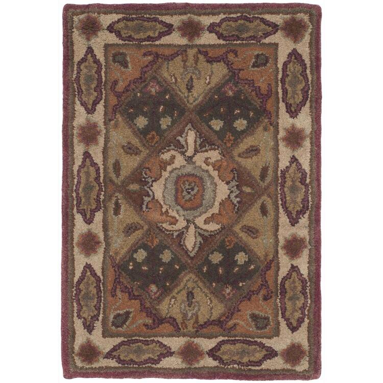 Heritage Rust/Ivory Round Rug image - 1
