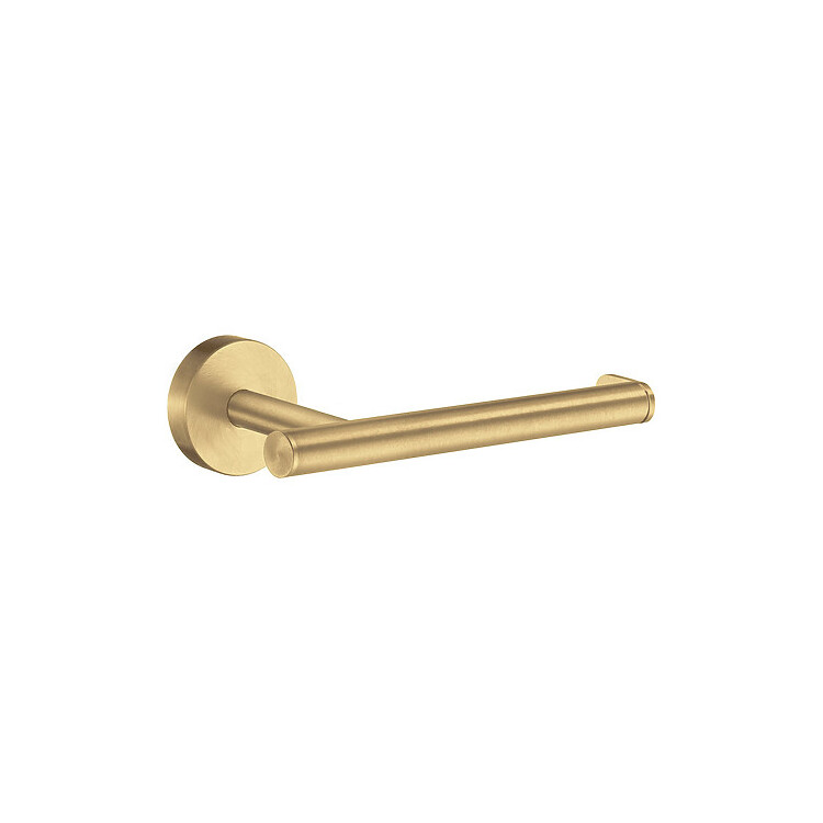 Smedbo Home Single Post Tp Holder Brushed Brass image - 1