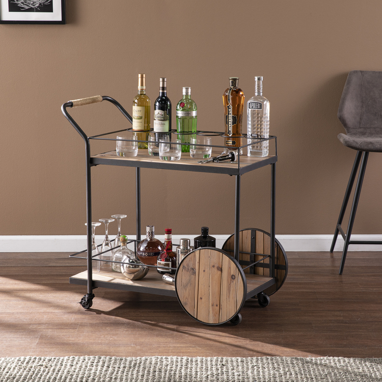 SEI Pemton Bar Cart - Thumbnail 3