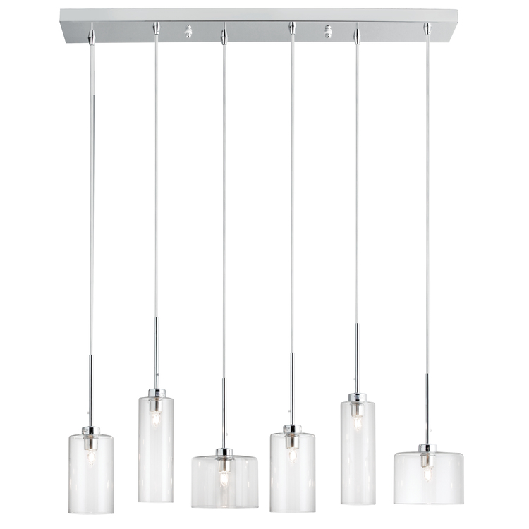 6 Light Horizontal Pendant image - 1