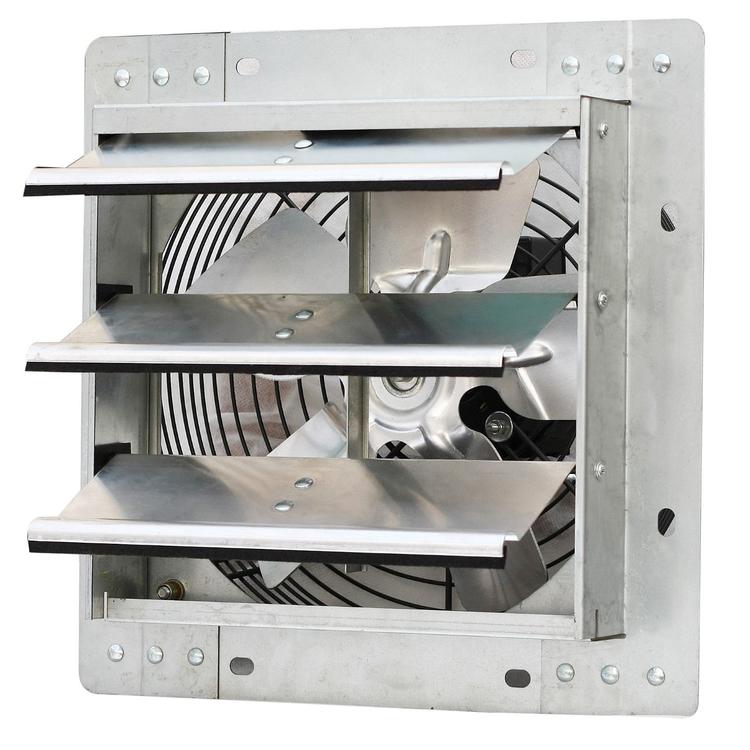 iLIVING 10 Inch Variable Speed Shutter Exhaust Fan, WallMounted 83.