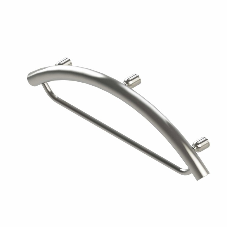 Invisia Towel Bar w/Grab Handle Support