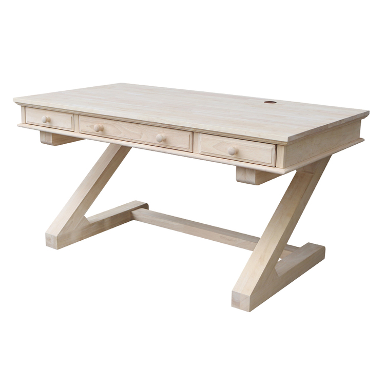 International Concepts Executive Desk - With Zosiac Base