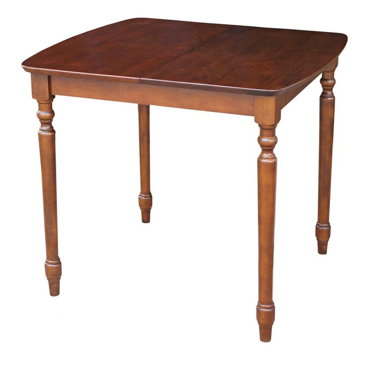 Counter Table with Butterfly Extension and Turned Styled Legs image - 1