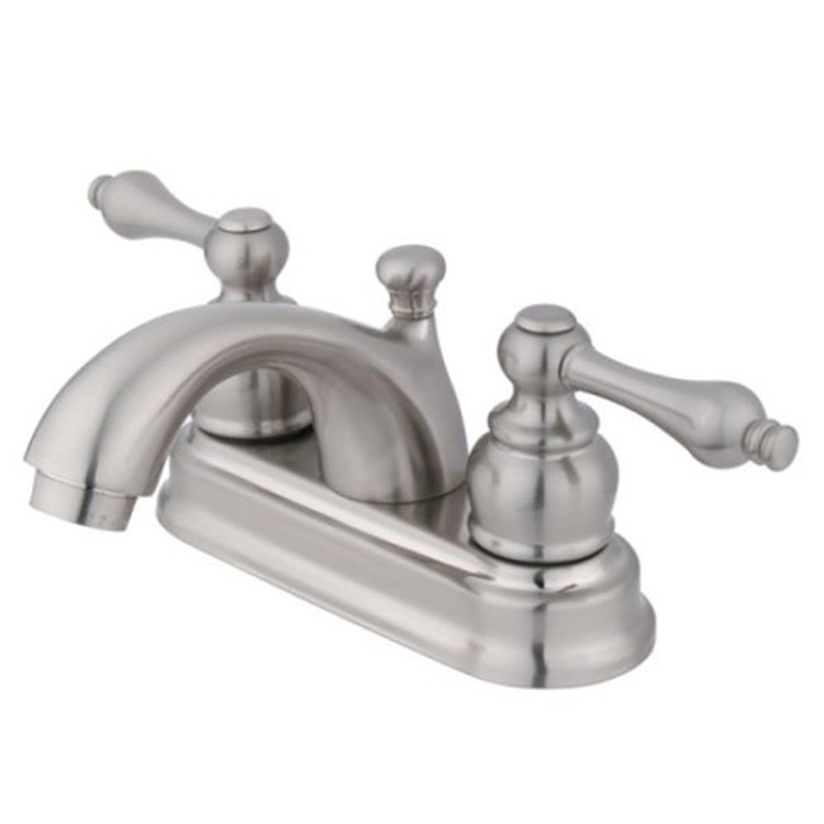 Kingston Brass Vintage Two Handle 4" Centerset Lavatory Faucet with Retail Pop-up image - 1