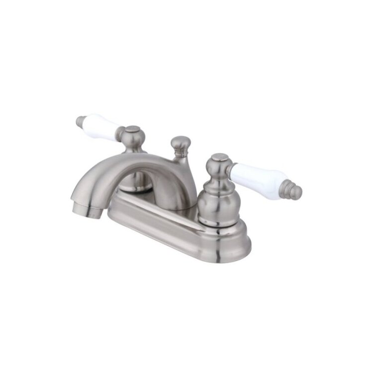 Kingston Brass Vintage Two Handle 4" Centerset Lavatory Faucet with Retail Pop-up image - 1