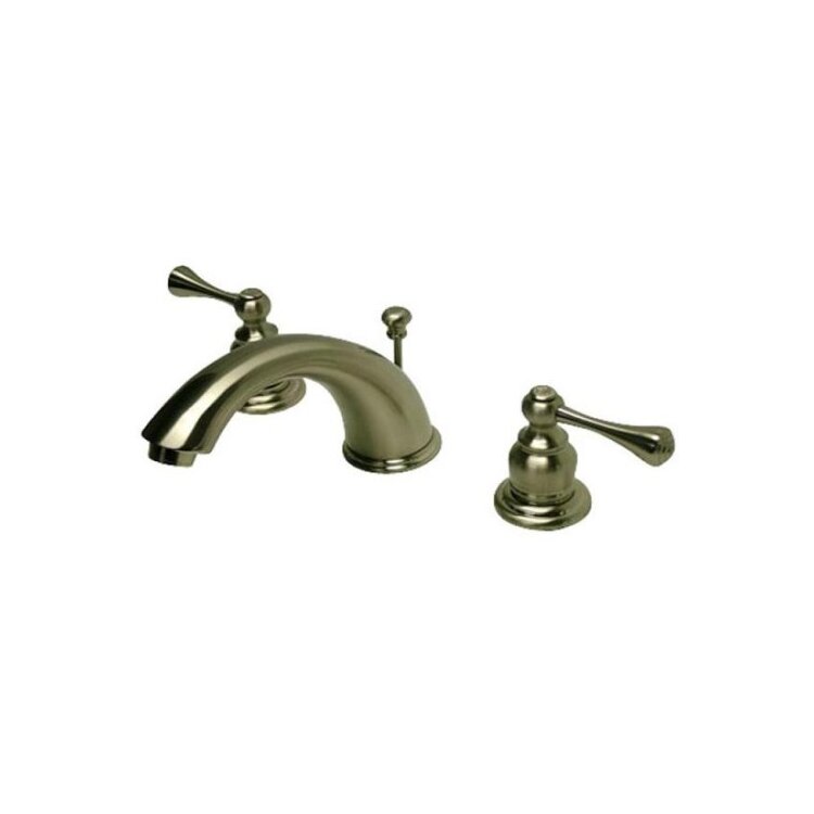 Kingston Brass Vintage Two Handle 8" to 16" Widespread Lavatory Faucet with Retail Pop-up image - 1