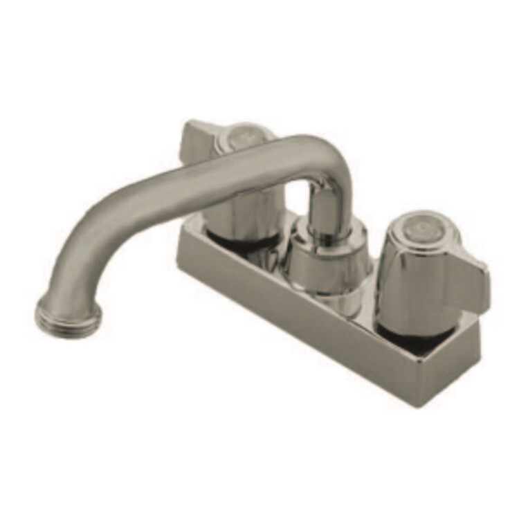 Kingston Brass KB470SN Laundry Tray Faucet, Brushed Nickel image - 1