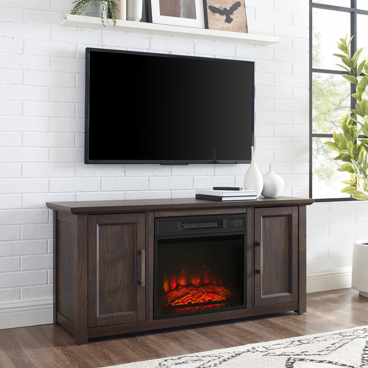 Tv Stand with Fireplace image - 1