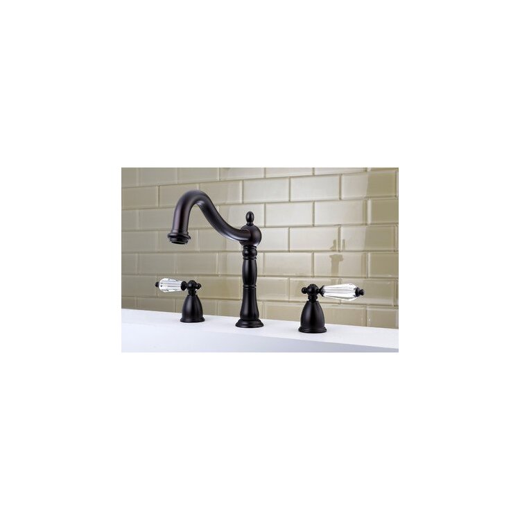 Oil Rubbed Bronze Roman Tub Filler Faucet Brass KS1345WLL Style - Kingston Brass image - 1