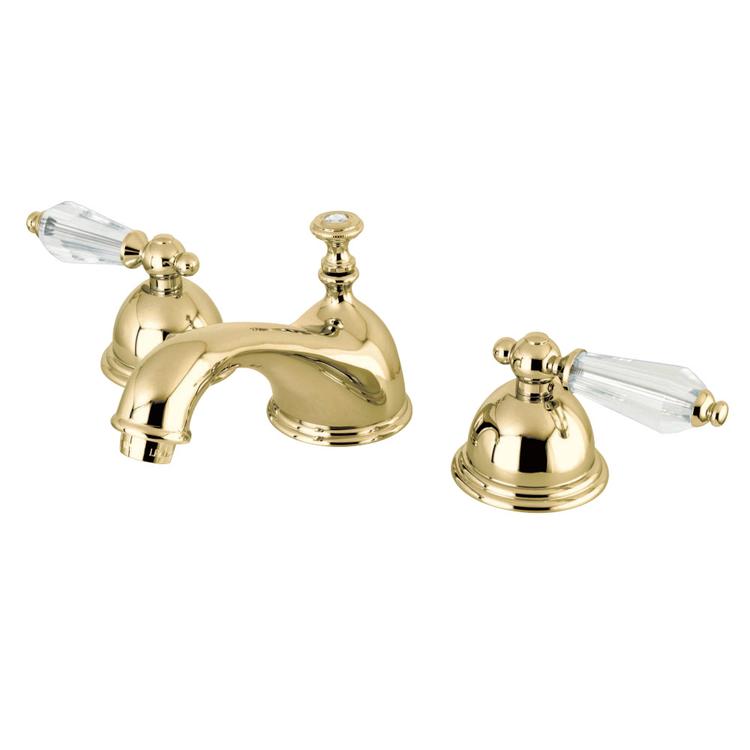 Aqua Eden Ks3962wll 8 Inch Widespread Lavatory Faucet Polished
