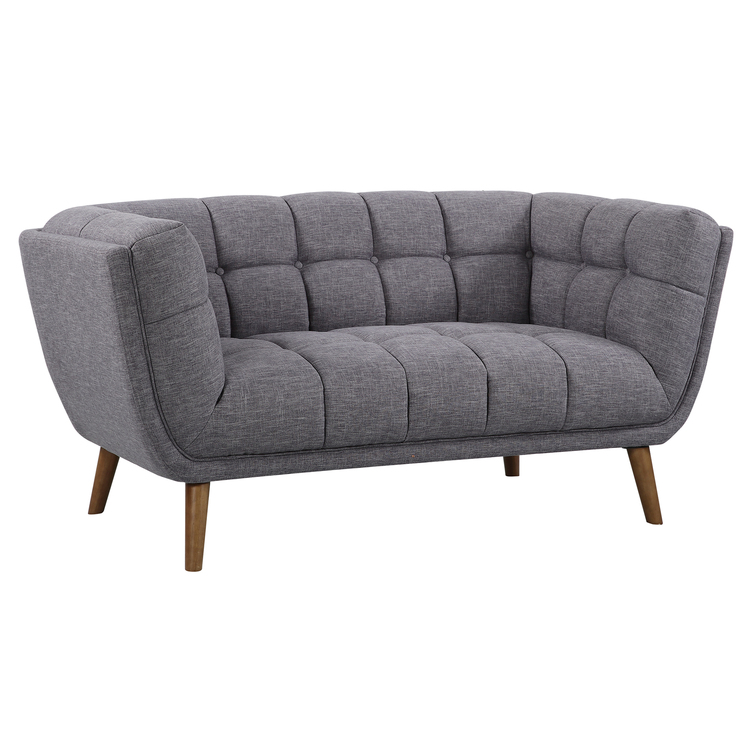 Armen Living Phantom Mid-Century Modern Loveseat image - 1