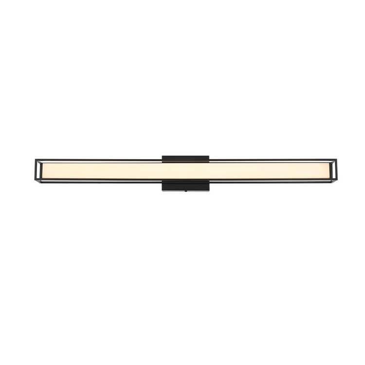 Living District Aden 36 inch LED Wall Sconce in Black image - 1