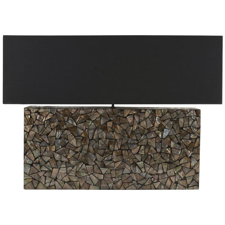 Ayers Mosaic Mother Of Pearl Lamp image - 1