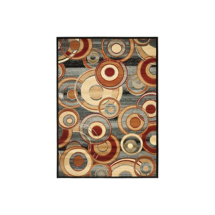 Traditional Grey/Multi Polypropylene Indoor Rug 11'L x 8'W - Safavieh image - 1