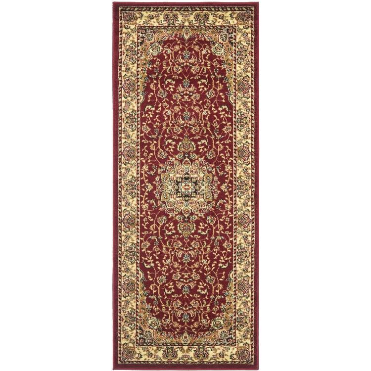 Small Rectangle Polypropylene Power Loomed Rug 3x5 Black Ivory - Safavieh image - 1