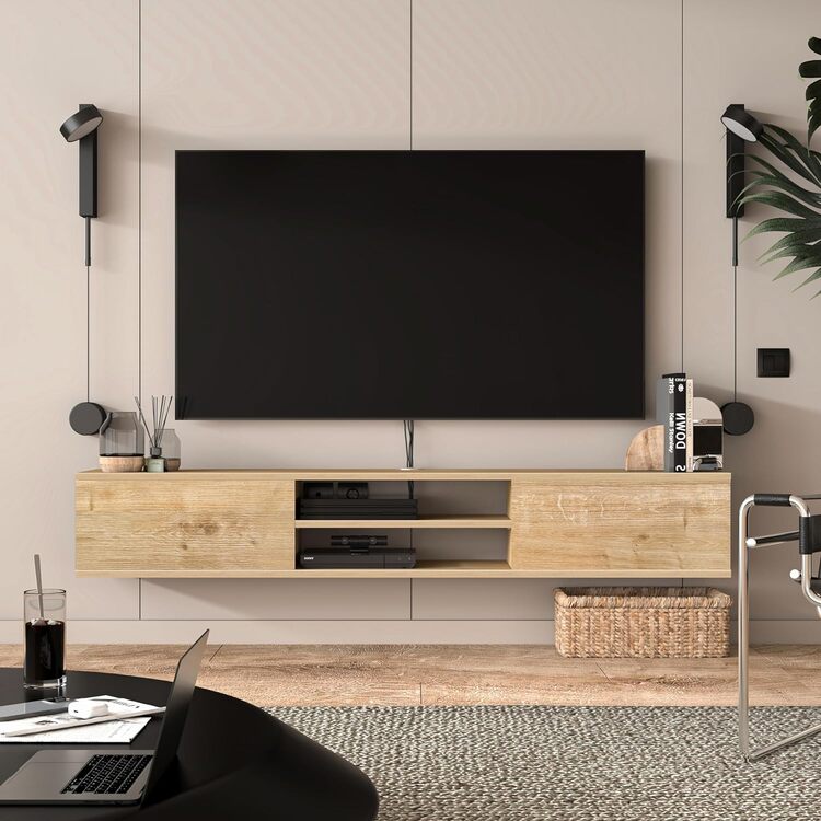 Atelier Mobili Floating TV Stand, 70 Inch
