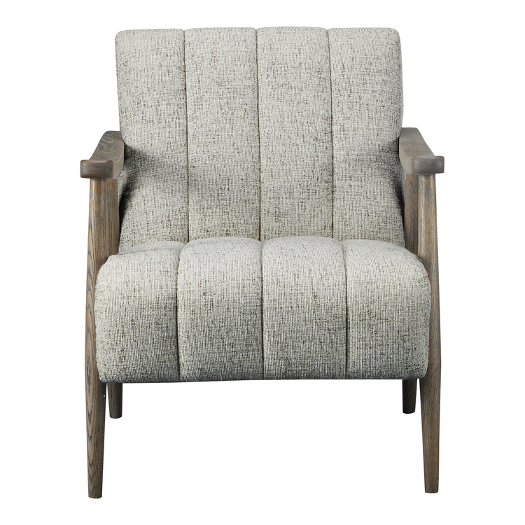 Moe's Home Collection Aster Accent Chair Pebbled Beige image - 1