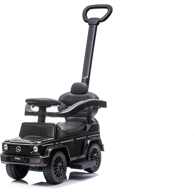 Best Ride on Cars Mercedes G-Wagon - 3-in-1 Push & Ride Toy image - 1