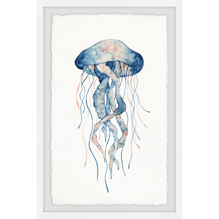 Marmont Hill Long Tentacles Framed Painting Print image - 1