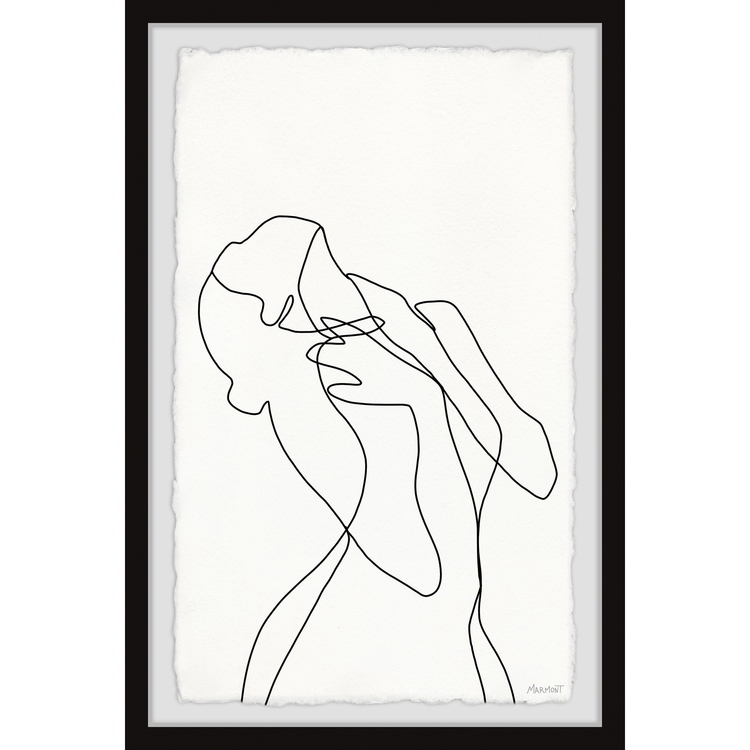 Marmont Hill Heads Up Framed Painting Print image - 1