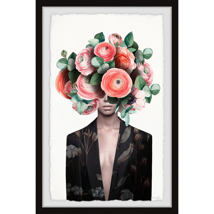 Marmont Hill Floral Dreams Framed Painting Print image - 1