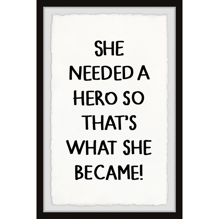 Marmont Hill Heroes Framed Painting Print image - 1