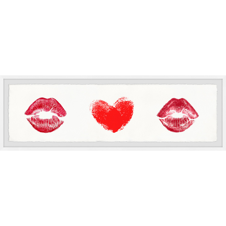 Marmont Hill I Love Lipstick Framed Painting Print image - 1