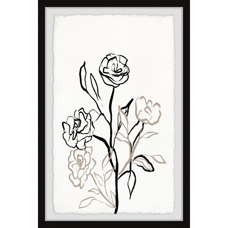 Marmont Hill Faint Shadows II Framed Painting Print image - 1