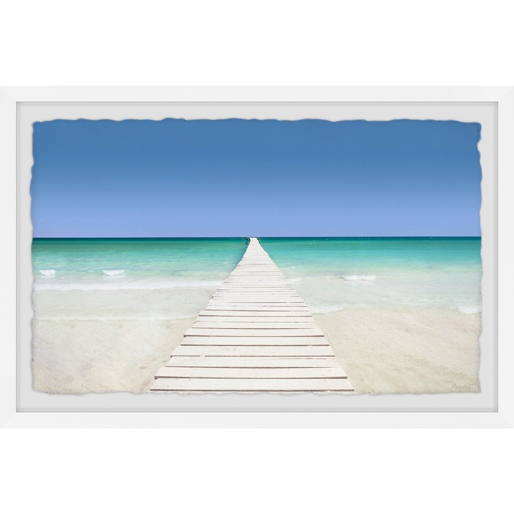 Marmont Hill Smell the Ocean Breeze Framed Painting Print image - 1