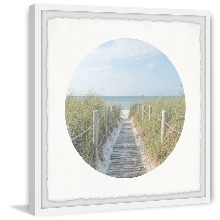 Marmont Hill Routeway to Sea Framed Painting Print image - 1