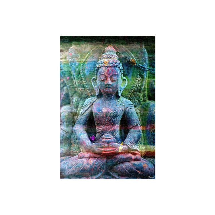 Haldia Painting Print on Canvas Wrapped Artwork Home Decor - Parvez Taj image - 1