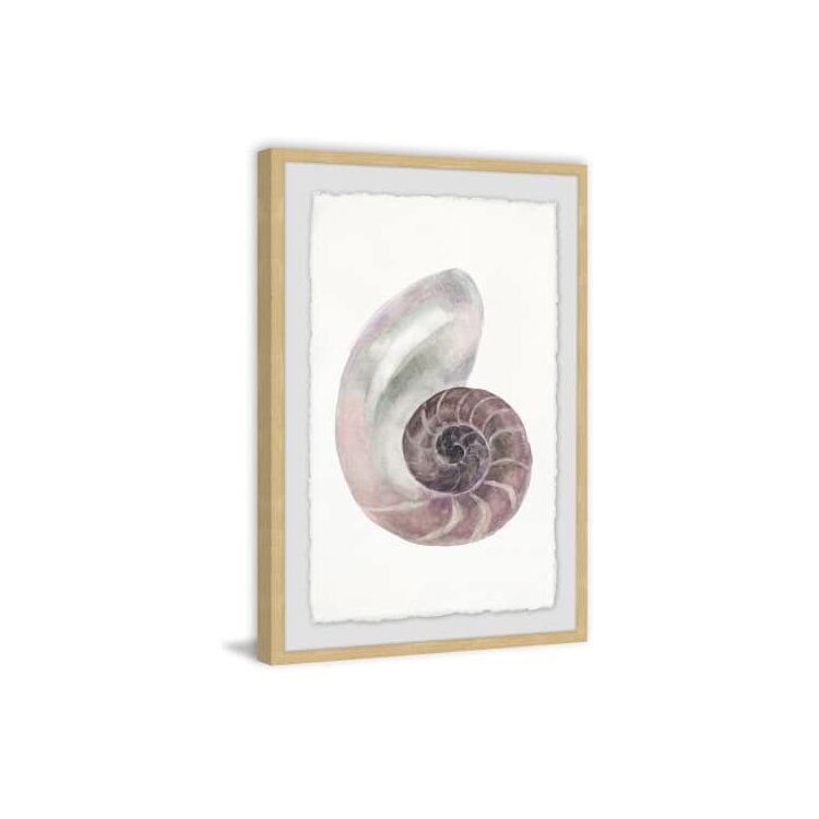 Usual Shell Framed Painting Print image - 1