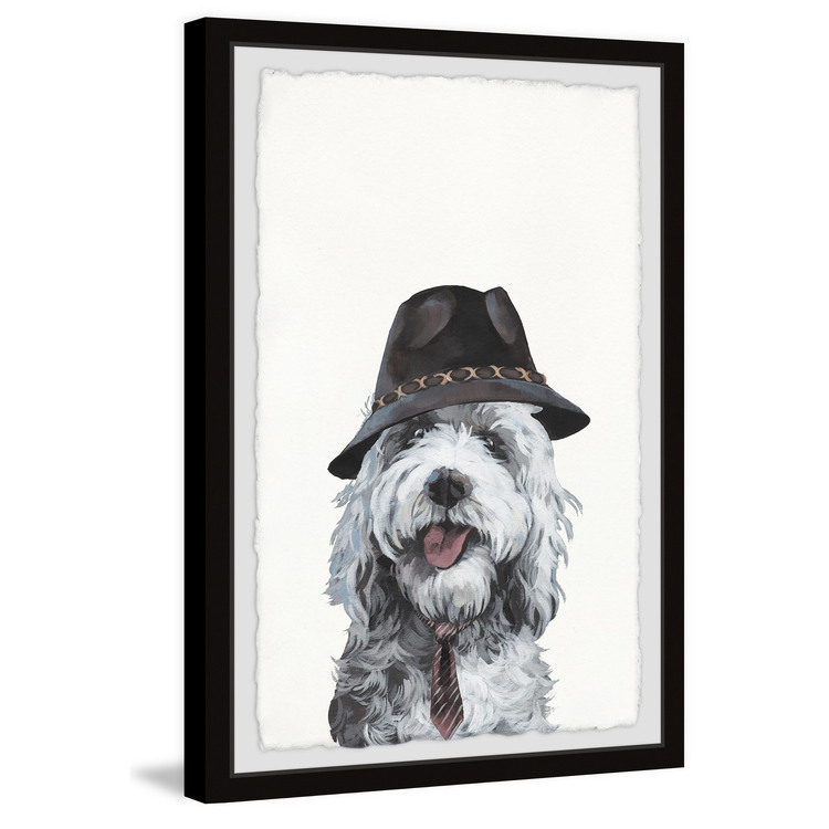 Marmont Hill Man's Best Friend Framed Painting Print image - 1