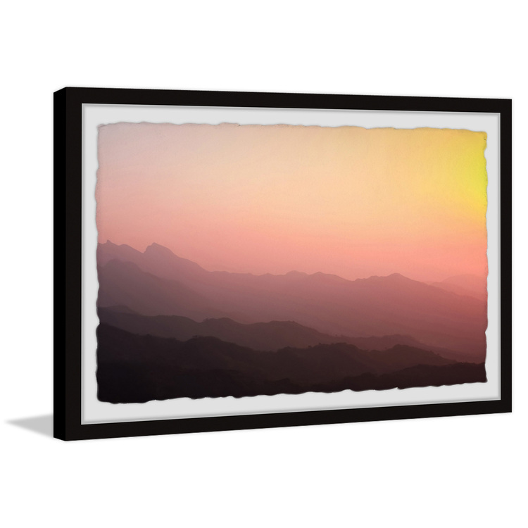Marmont Hill Almost Sunlight Framed Painting Print image - 1