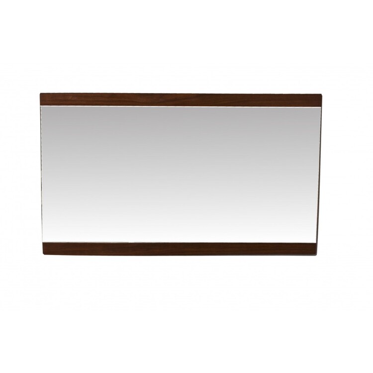 White Modern Mirror Finish Anna Collection 48 x 30 - Whiteline Modern Living image - 1