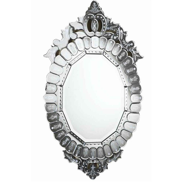 Elegant Decor Venetian 22.25 in. Transitional Mirror in Clear image - 1