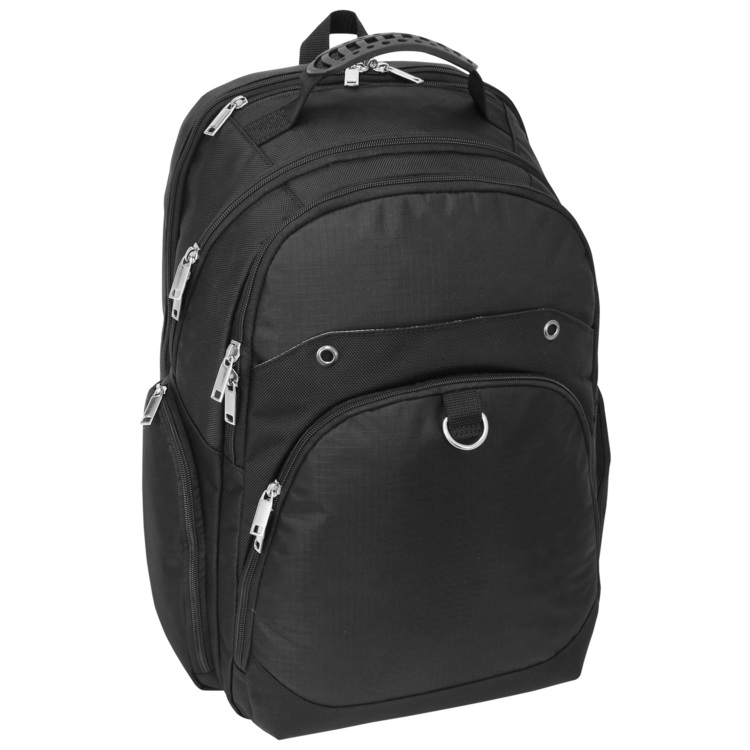 Mercury Luggage Travel Backpack - Deluxe Pro Black Luggage Backpack image - 1