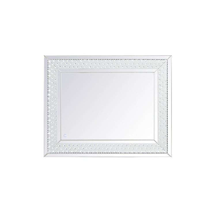 Elegant Decor Raiden 32 x 40 inch led crystal mirror image - 1