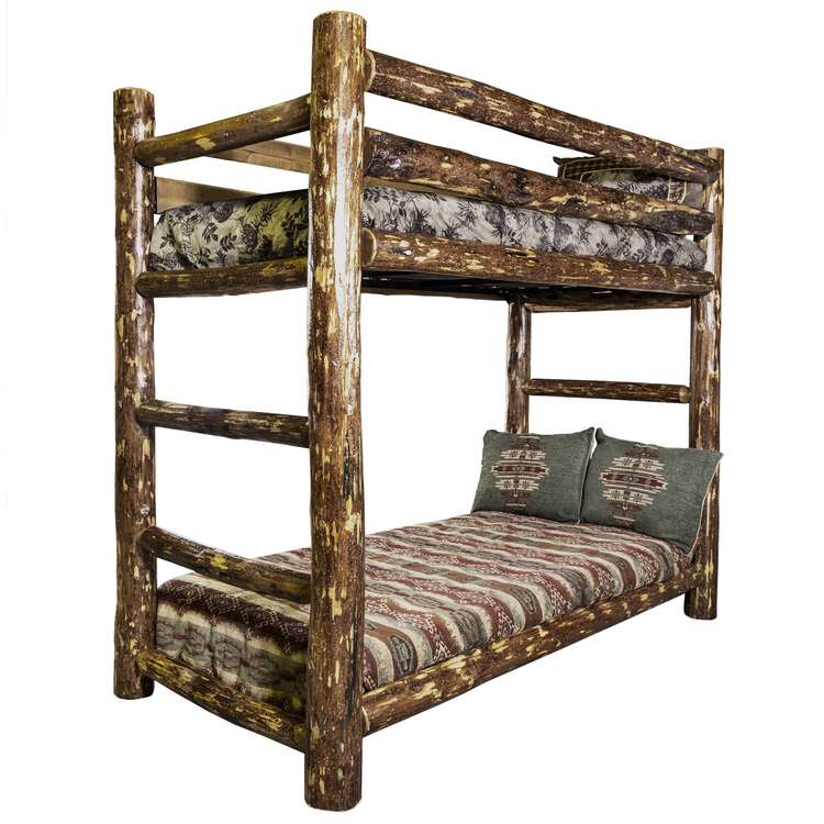 Montana Woodworks Glacier Country Collection Bunkbed - Thumbnail 2