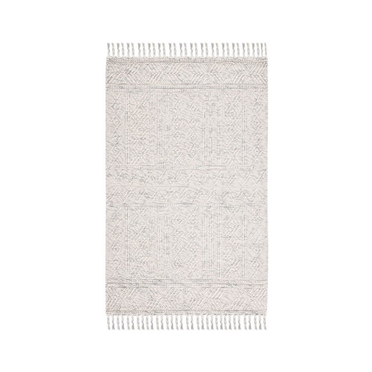 Safavieh Natura 185 Rugs, Grey / Ivory, 3' X 5', Small Rectangle image - 1
