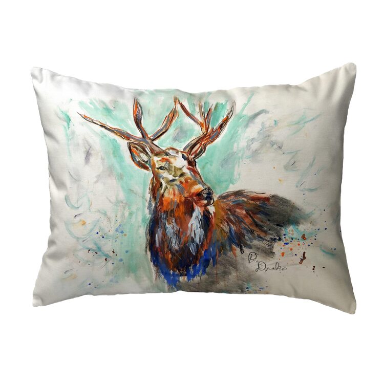 Indoor Outdoor Noncorded Pillows Artwork on Both Sides Water Resistant image - 1