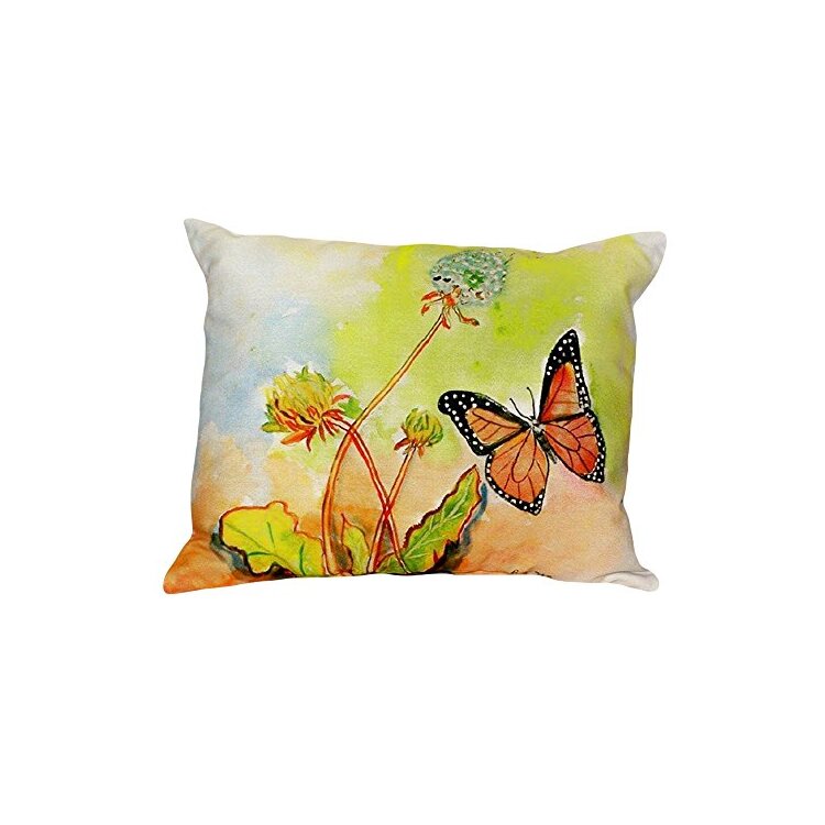 Betsy's Butterfly No Cord Pillow 16x20 image - 1